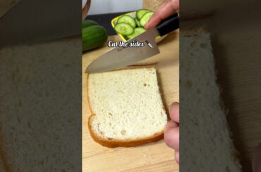 High Protein creamy Cucumber sandwich #sandwich #healthyfood #quickrecipe