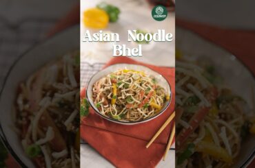 Asian Noodle Bhel. #amrutvaheritagekitchen #asian #noodles #noodlesrecipe #healthysnacks #healthy
