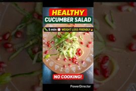 HealithySaladForWeightloss#cucumbersalad#healthysalad #weightlossrecipes#detoxfood #lowcalorie#yt