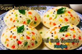 Instant healthy breakfast recipes Indian | Easy and Tasty recipe without Curd | No Oil recipe