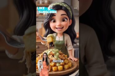 Batata crocante c/ maionese verde e frango #receitasfaceis #receitafit #receitasaudavel #semgluten