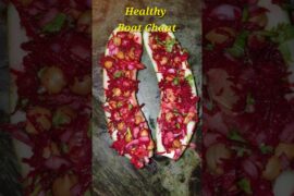 Healthy Chana Salad Recipe | High Protein Salad | Boat Chaat Recipe | Chickpea Salad #shorts #recipe