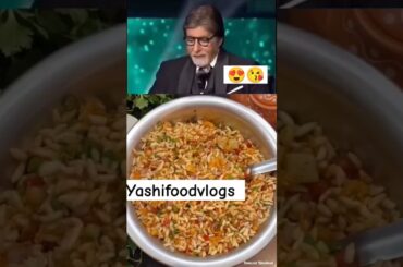Amitabh Bachchan 's favourite Jhal muri #celebrity #foodie #breakfast #healthy #kolkata