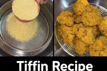 Easy Tiffin Recipe | crispy and healthy breakfast
