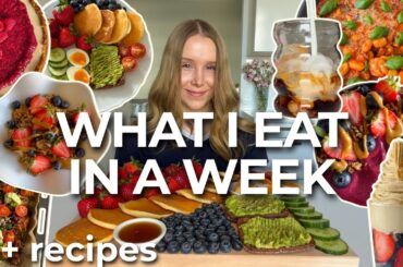 WHAT I EAT IN A WEEK | 15+ Healthy, Easy & High-Protein Recipes