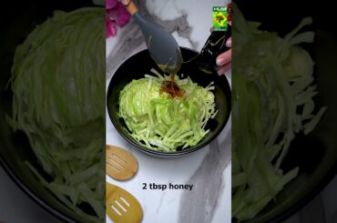 Cabbage Salad Recipe | Fresh and Easy Homemade Salad #shorts #cabbagesalad #healthysalad #masalatv