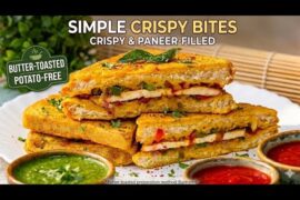 Bread Sandwich Recipe (No Potato ) Easy & Healthy Breakfast Recipe/ Snacks Recipe....