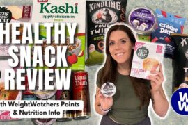 Healthy Snack Review | Trying New Healthy Low Point Foods | WeightWatchers Points, Calories & Macros