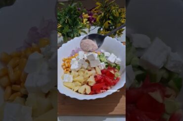 Weight Loss High Protein Salad | Healthy & Filling #proteindiet #weightloss #recipe