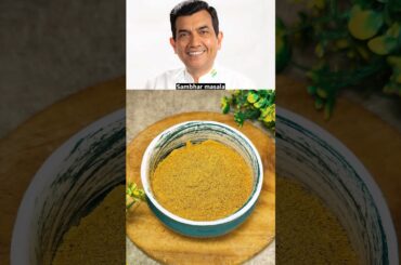 Chef Sanjeev Kapoor's Unique Sambhar Masala #sambharmasala