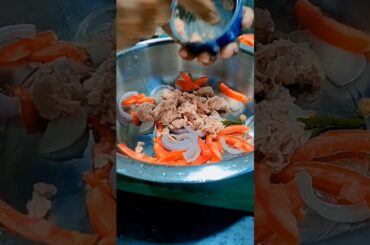 Tuna fish healthy salad Recipe | Shankar chef Recipe | How to make Tuna fish Recipe #food #cooking