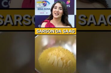 Ashnoor Kaur's favourite | sarson da saag | Must Watch | #sarsodasaag #abhisfoodmagic #food #shorts
