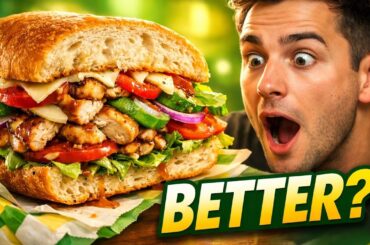 How to Make Subway Sandwich at Home | Easy Homemade Sandwich Recipe (Like a Pro)