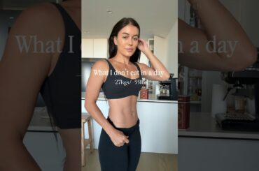 What I don’t eat in a day down -27kgs #recipe #whatieatinaday