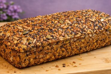 Healthy Seed Bread | No Flour, No Eggs, No Baking Powder | Clean Eating & High Fiber Bread