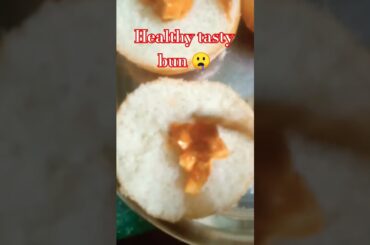 Healthy aur tasty bun pizza recipe #food #motivational #funny #shorts