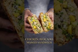 Tropical Chicken Sandwich That's Crazy Good #recipe #shorts