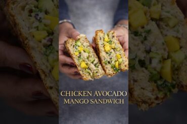 Tropical Chicken Sandwich That's Crazy Good #recipe #shorts