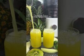 Fresh Pineaple Limelon Juice, Hydrate & improve skin #healthyjuice #juicing #healthy #pineapplejuice