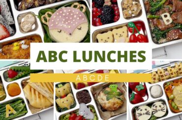 26 Gluten Free A to Z | Alphabet Letters | Fun, Healthy, Easy ABC Challenge Lunches