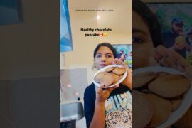 5 min breakfast |Easy Brunch| Healthy Chocolate pancake recepie| Healthy breakfast ideas #tamil
