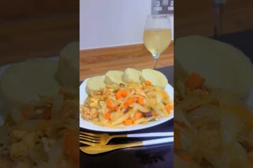 @plateArtistryEasy Cabbage Stir Fry Recipe | Quick & Healthy Dinner #short #cooking #recipe #food