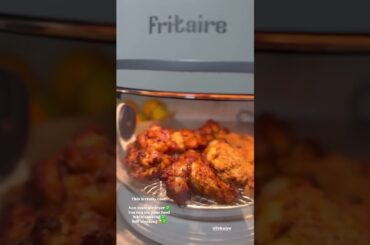 This is what a healthy lunch looks like made in the Fritaire