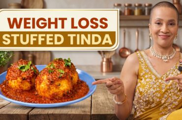 Stuffed Tinda Recipe for Weight Loss | Fastest Fat Loss Paneer Recipes | Indian Veg Diet by Richa