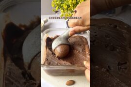 No Sugar No Cream No Banana No Jaggery Ice Cream | Healthiest Chocolate Ice Cream #shorts #viral