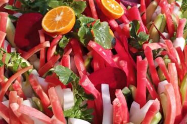 How to Cut Vegetables for Salad Beautifully | Healthy Fresh Salad Recipe & Benefits