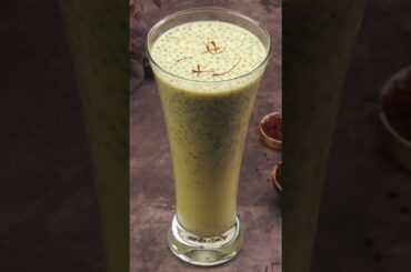 Summer Special Recipes |  Refreshing Summer Drinks |Sabja Kesar Milkshake | Indian Drinks For Summer