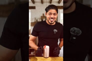 29g Protein Strawberry Yoghurt Smoothie | Easy High-Protein Drink