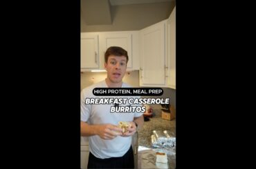 Jacked Cookbook Breakfast Burritos #shorts