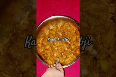 Bhandare wali Kaddu ki Sabji | Easy Pumpkin Recipe