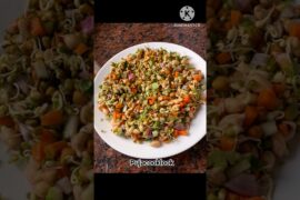 Healthy Sprouts Salad //Quick and Easy Sprouts Salad #sproutssalad