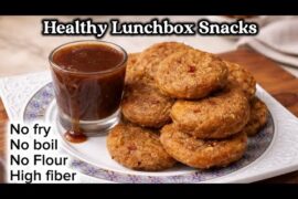 Simple Easy & Healthy Snacks Recipes For School Tiffin | Kids Lunch Box Recipe |