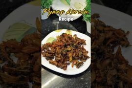 Karela Has Never Been This Tasty! Pyaaz Karela Sabzi | Healthy Lunch Recipe | #trending #ytshorts