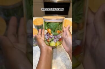 What I Eat During the Week | Healthy Salad Jar Meal Prep