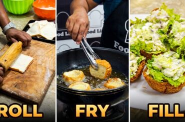 How to make Crispy Salad Basket in 5 Minutes | Easy & Quick Tea Time Snack