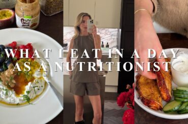 What I Eat in a Day as a Nutritionist | Realistic, High-Protein Meals