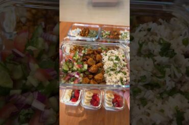 3-Day High-Protein Veg Meal Prep #ytshorts #shortsfeed #mealprep #highprotein #india #europe