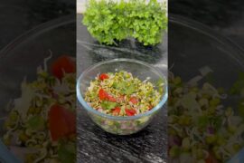 Healthy breakfast recipes by Acharya Manish ji #shortvideo #moong #sproutssaladrecipe #shorts #food