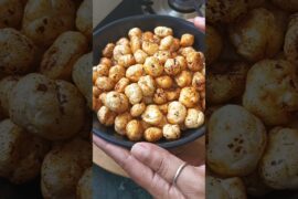 Healthy Snacks Crispy Masala Makhana #shorts #snacks #healthy