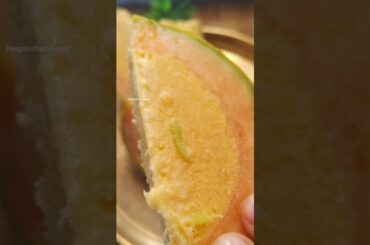 Muskmelon Ice Cream #icecream #muskmelon #fruits #healthy #reels #shorts #cooking #shortvideo
