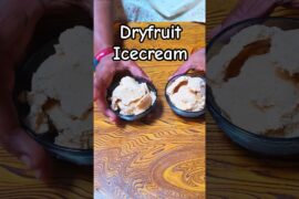 How to make healthy ice cream at home | dry fruit ice cream recipe |#shorts #viral #icecream #summer