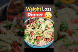 Best Dinner for Weight Loss | Healthy Salad Recipe #gooddiet #weightlossjourney #weightwatchers