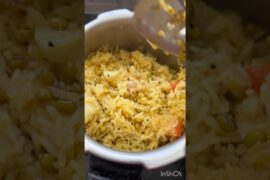 Quick Green Gram Rice | Healthy Lunch Box Recipe