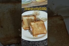 Healthy banana sandwich#viral #recipe #trending #easyrecipe #youtubeshorts #shots #