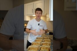 McGriddle Casserole High Protein Meal Prep Recipe #shorts