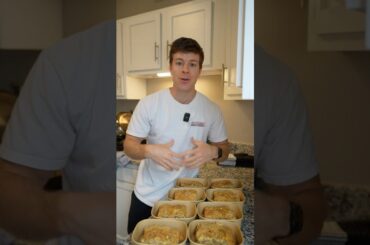 McGriddle Casserole High Protein Meal Prep Recipe #shorts